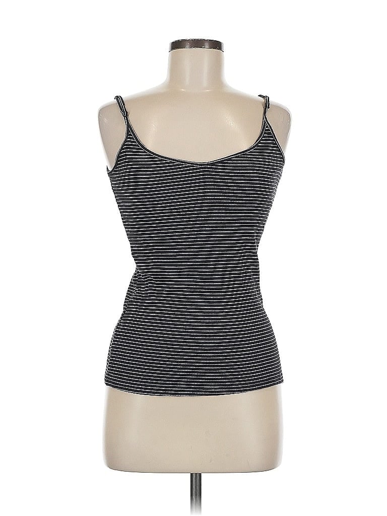 Pre-owned Unbranded Tank Top Black Strapless Neckline Tops