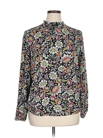 Ann Taylor LOFT Outlet Long Sleeve Blouse (view 1)