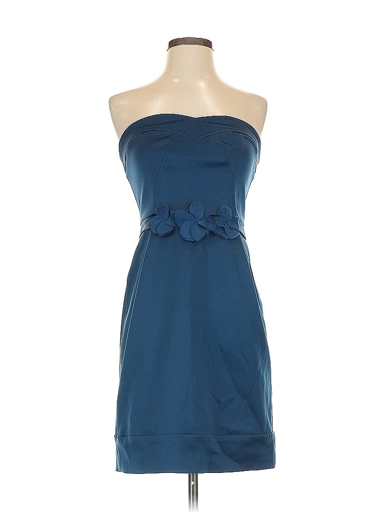 Pre-owned Bcbg Paris Cocktail Dress In Blue