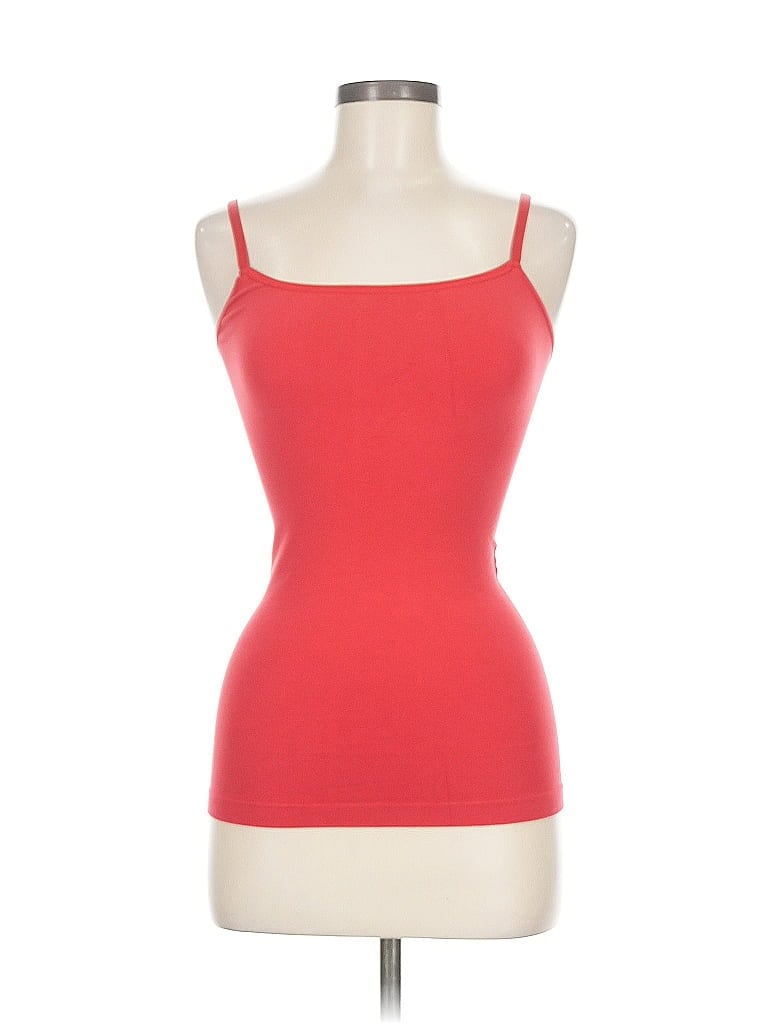Pre-owned Yummie Tank Top Red Strapless Neckline Tops