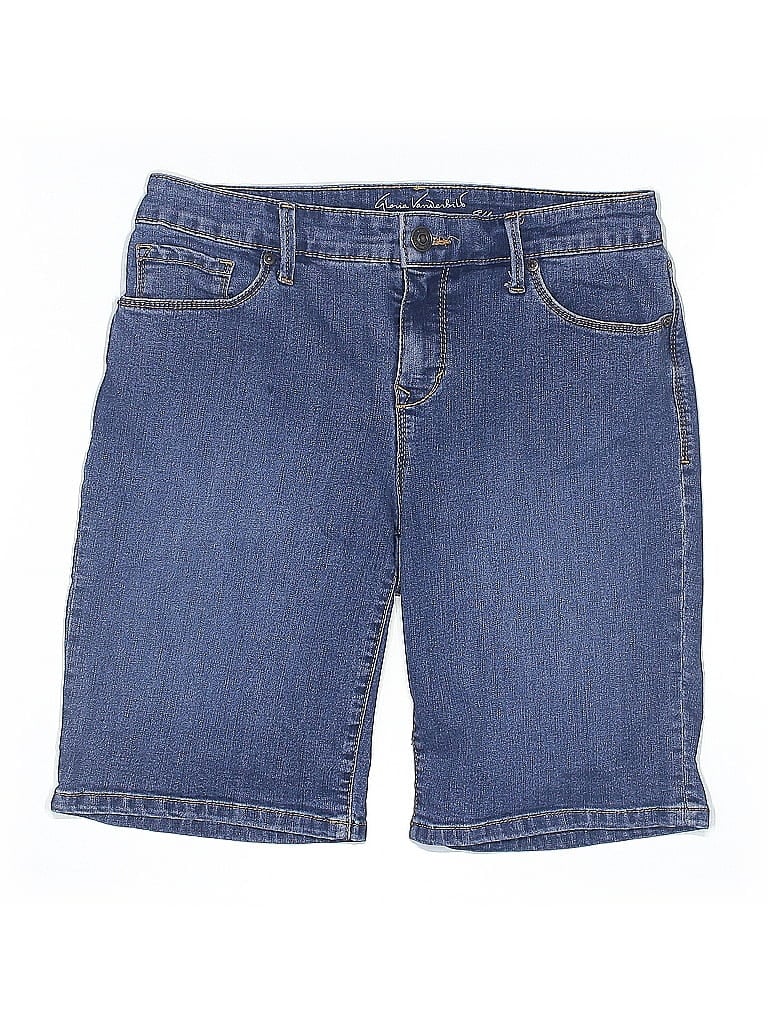 Pre-owned Gloria Vanderbilt Denim Shorts In Blue