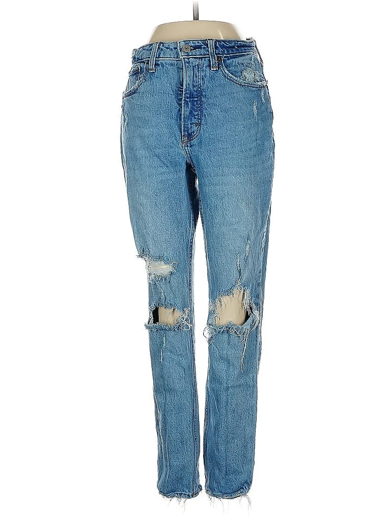 Pre-owned Abercrombie & Fitch Jeans In Blue