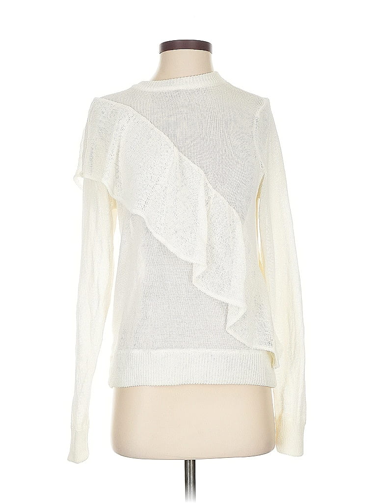 Pre-owned Iro Pullover Sweater In White