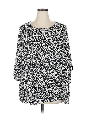 Cj Banks 3/4 Sleeve Blouse (view 1)