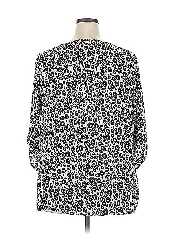 Cj Banks 3/4 Sleeve Blouse (view 2)