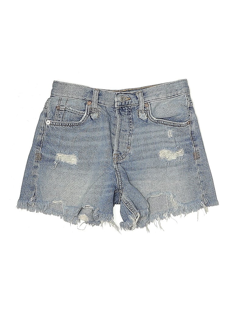 Pre-owned We The Free Denim Shorts In Blue