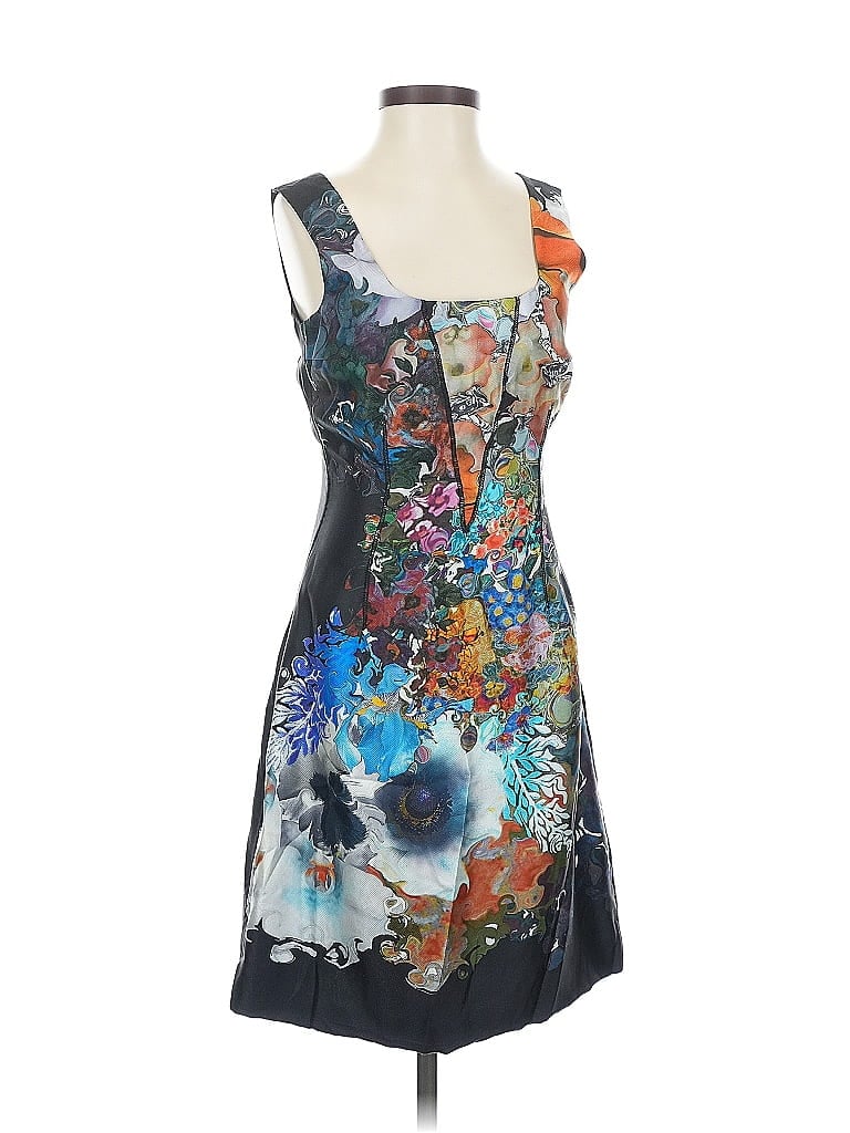 Click to view more detailed imagery on our partner's website Pre-owned Cynthia Rowley Cocktail Dress In Blue