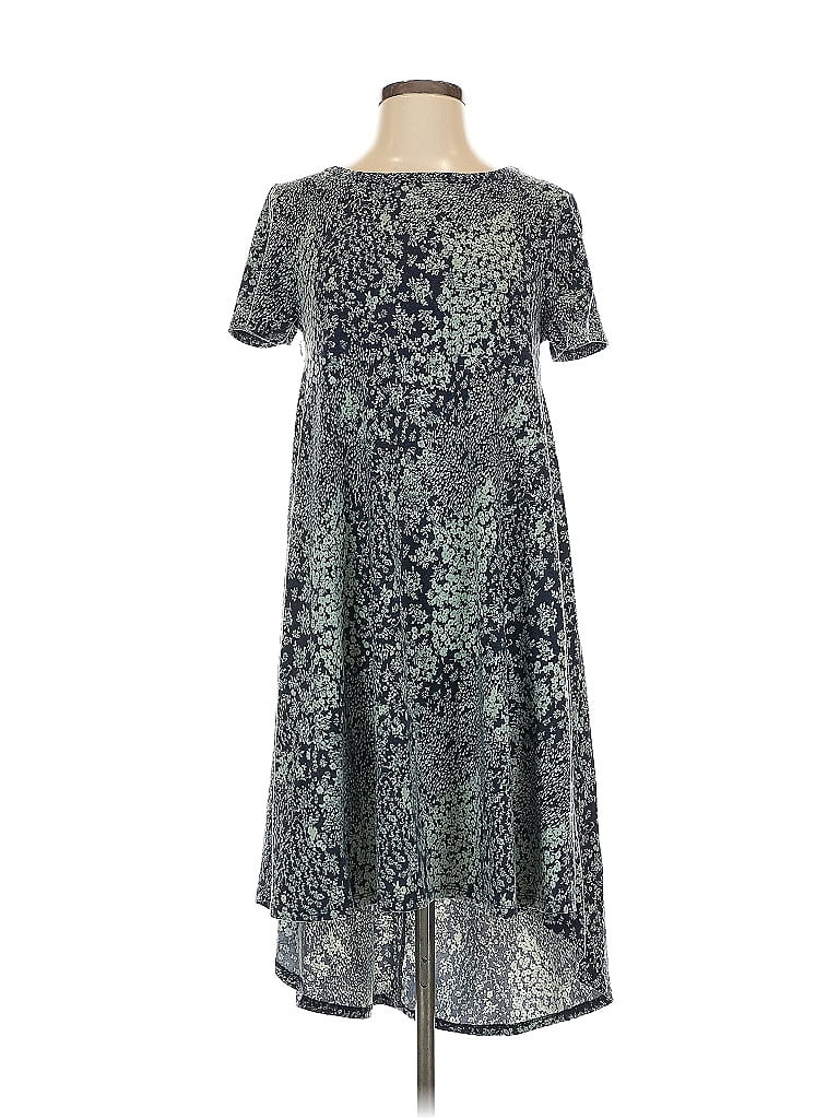 Pre-owned Lularoe Casual Dress In Gray