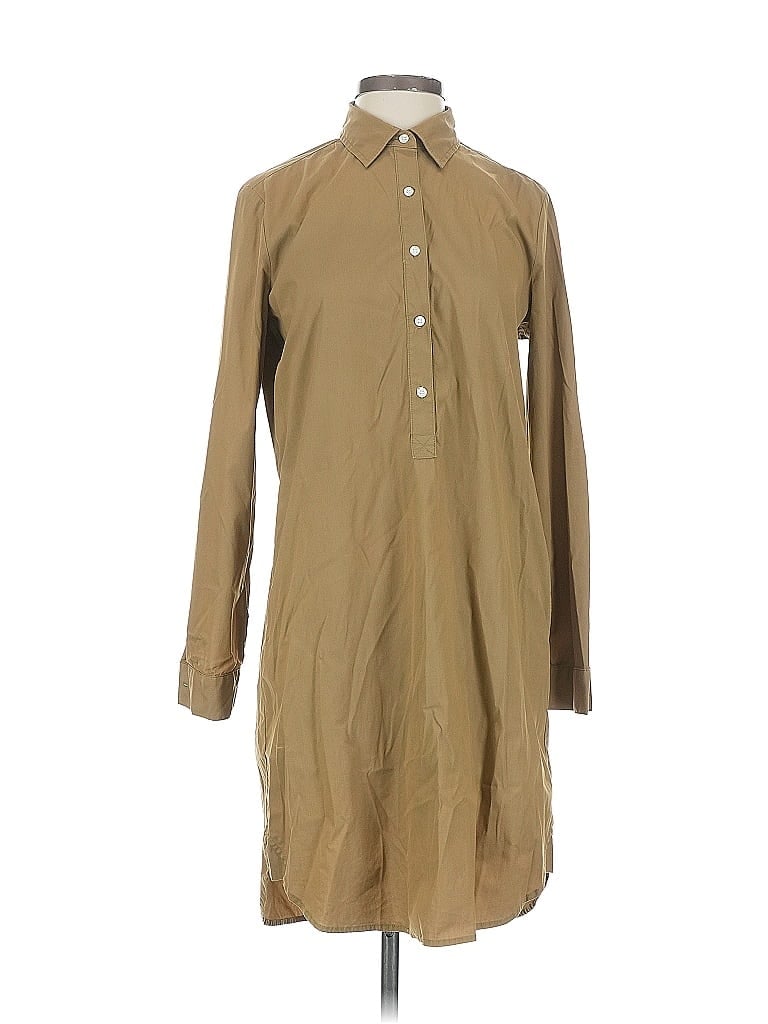 Pre-owned J. Mclaughlin Casual Dress In Brown