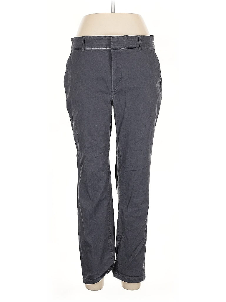 Pre-owned Ann Taylor Loft Casual Pants In Gray