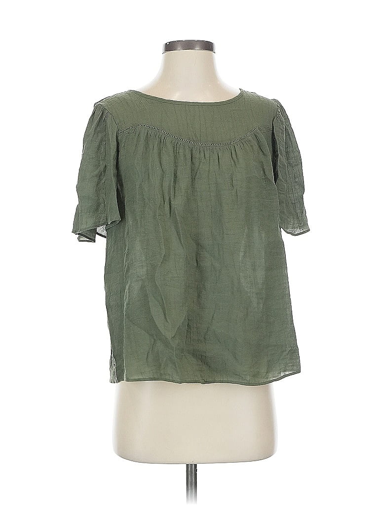 Click to view more detailed imagery on our partner's website Pre-owned Nanette Lepore Short Sleeve T-shirt In Green