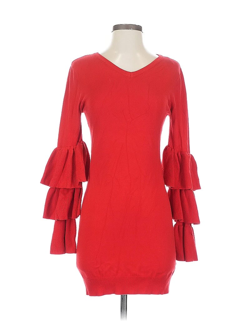 Pre-owned Prettylittlething Cocktail Dress In Red