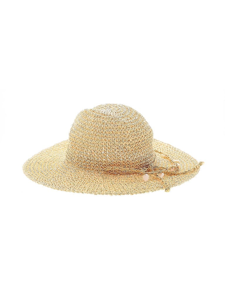 Pre-owned Assorted Brands Sun Hat In Brown