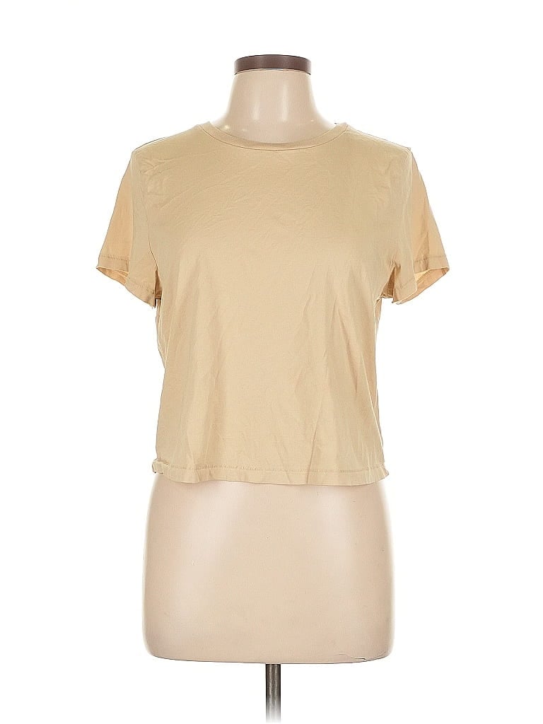 Pre-owned Universal Thread Short Sleeve T-shirt In Brown