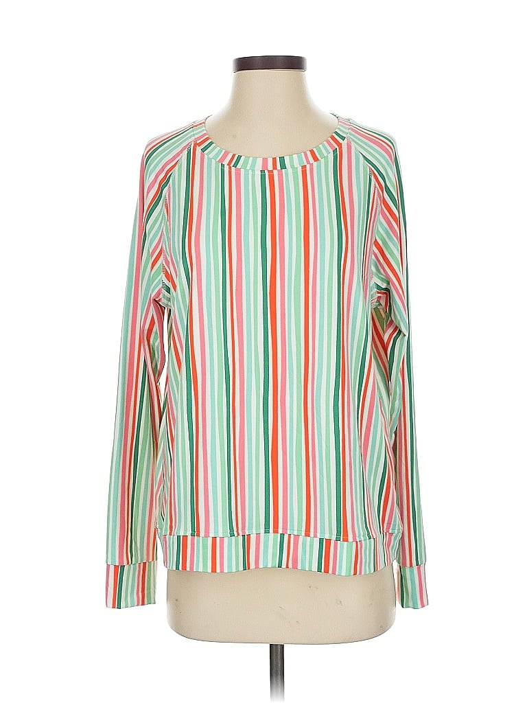 Pre-owned Mary Square Long Sleeve T-shirt In Green