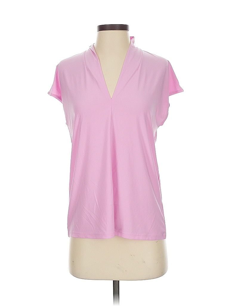 Pre-owned Buffalo By David Bitton Short Sleeve Blouse In Pink