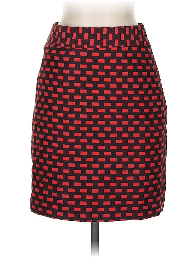 Pre-owned Ann Taylor Loft Outlet Casual Skirt In Red