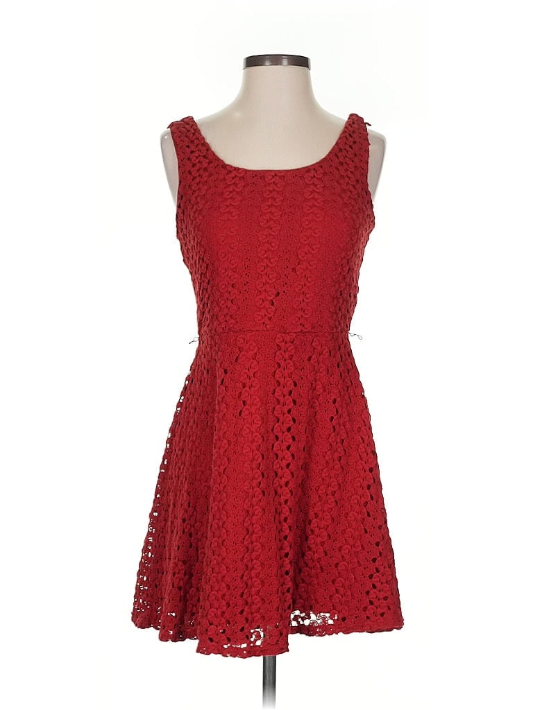 Pre-owned Lily Rose Cocktail Dress In Red