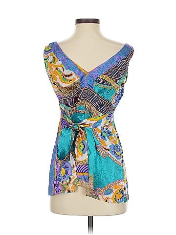 Alice & Trixie Sleeveless Silk Top (view 2)
