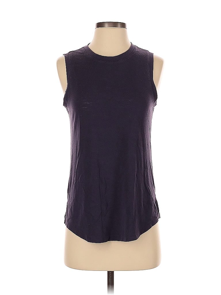 Pre-owned Athleta Sleeveless T-shirt In Purple