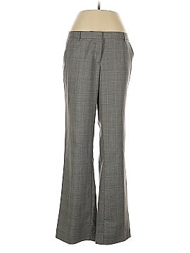 slim fit dress slacks Grey Flared Trouser Pants main image 0