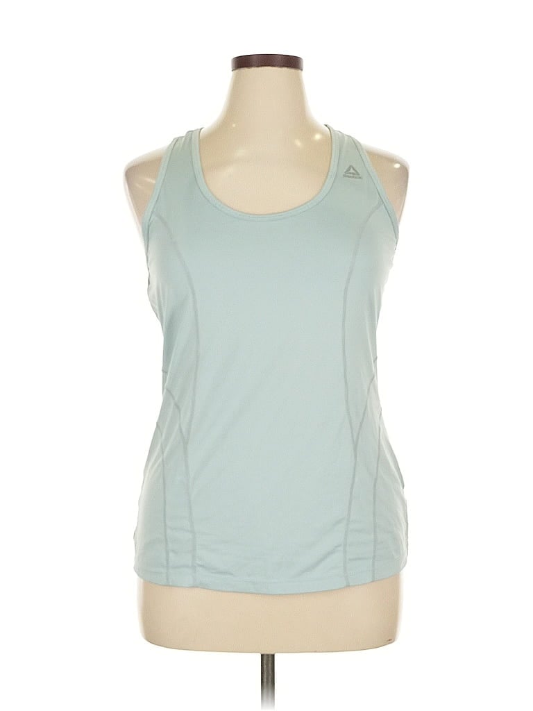 Pre-owned Reebok Active Tank Top In Blue