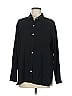 J.Jill 100% Polyester Solid Black Long Sleeve Blouse Size M - photo 1