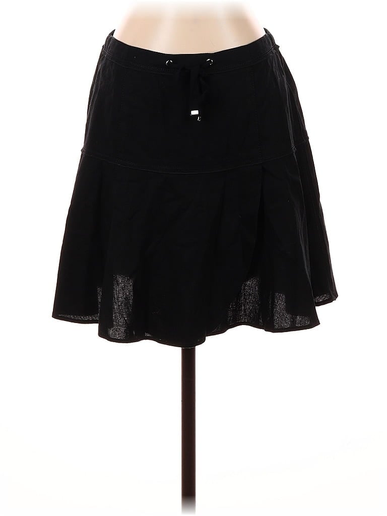 Pre-owned White House Black Market Casual Skirt In Black
