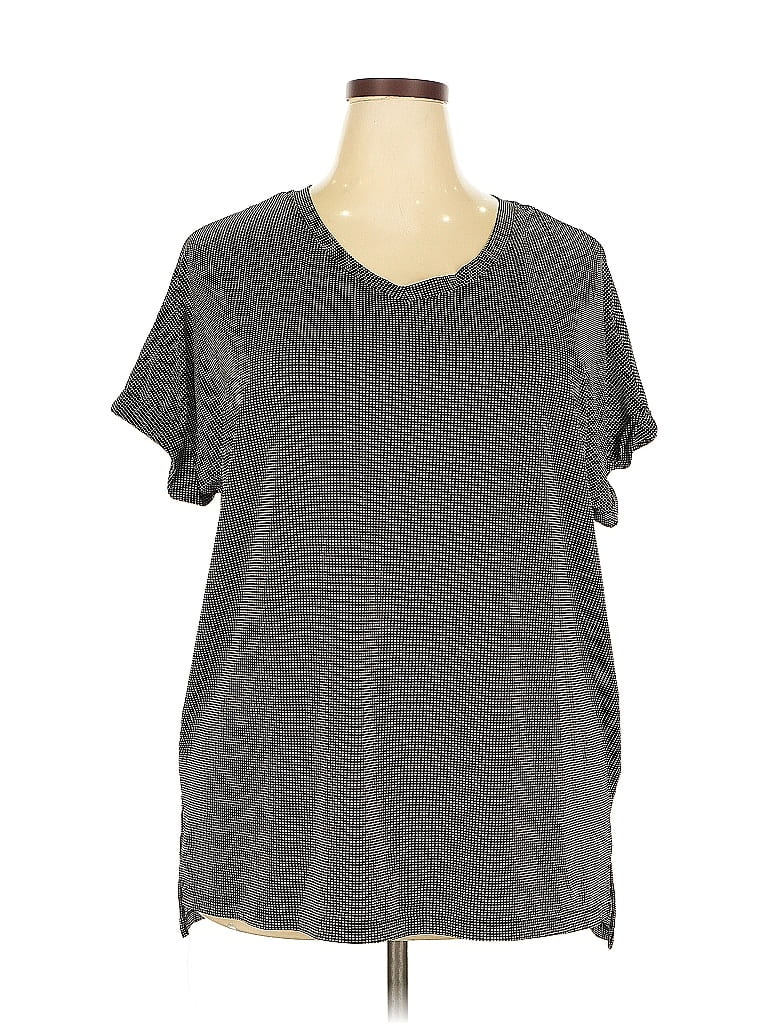 Pre-owned Avia Short Sleeve T-shirt In Gray