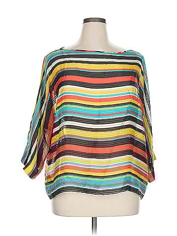 Jones New York 3/4 Sleeve Silk Top (view 1)