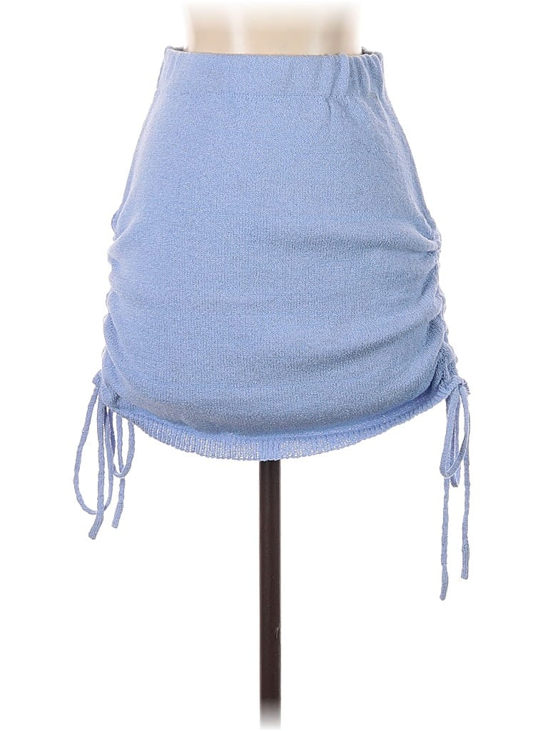 Pre-owned Unbranded Casual Skirt In Blue