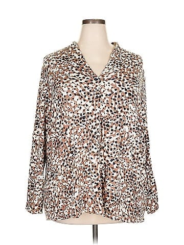 Nic + Zoe Long Sleeve Blouse (view 1)