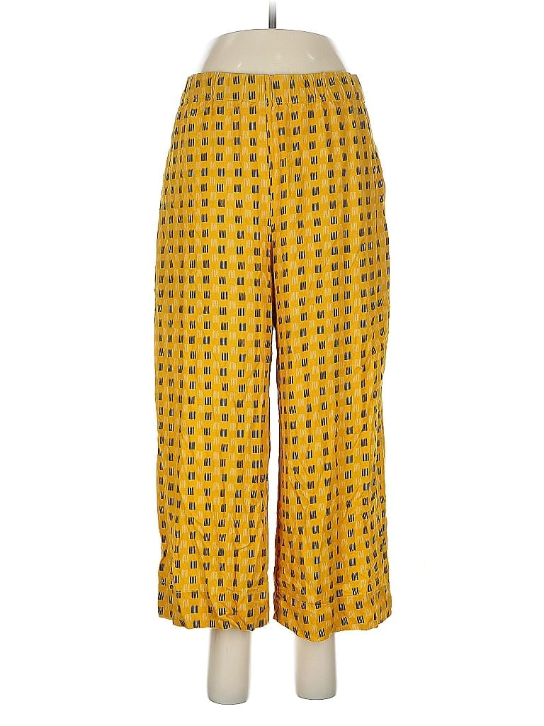 ASSORTED BRANDS Pre-owned Casual Pants In Yellow