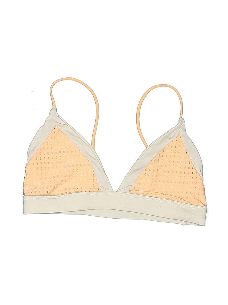 Pre-owned Asics Swimsuit Top Orange Swimwear