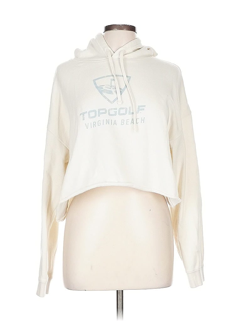 Pre-owned Assorted Brands Sweatshirt In White