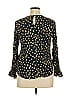 H&M Black Long Sleeve Blouse Size 14 - photo 2