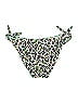 Freya Animal Print Green Swimsuit Bottoms Size XL - photo 2