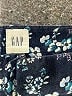 Gap Print Blue Active Pants Size 2 - photo 6