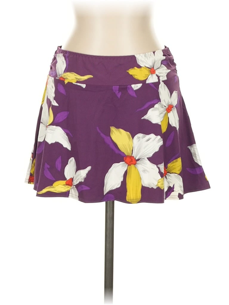 Lands' End Casual Skirt In Animal Print