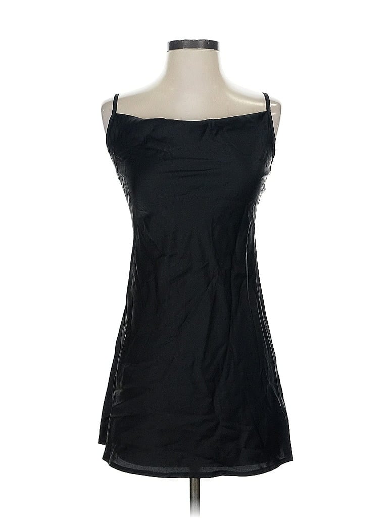 Pre-owned Shein Sleeveless Top Black Strapless Neckline Tops