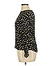 H&M Black Long Sleeve Blouse Size 14 - photo 5