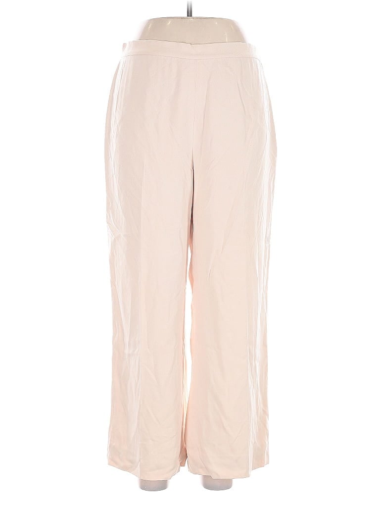 Pre-owned Polo Ralph Lauren Silk Pants In White