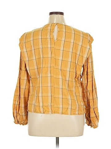 a.n.a. A New Approach Long Sleeve Blouse (view 2)