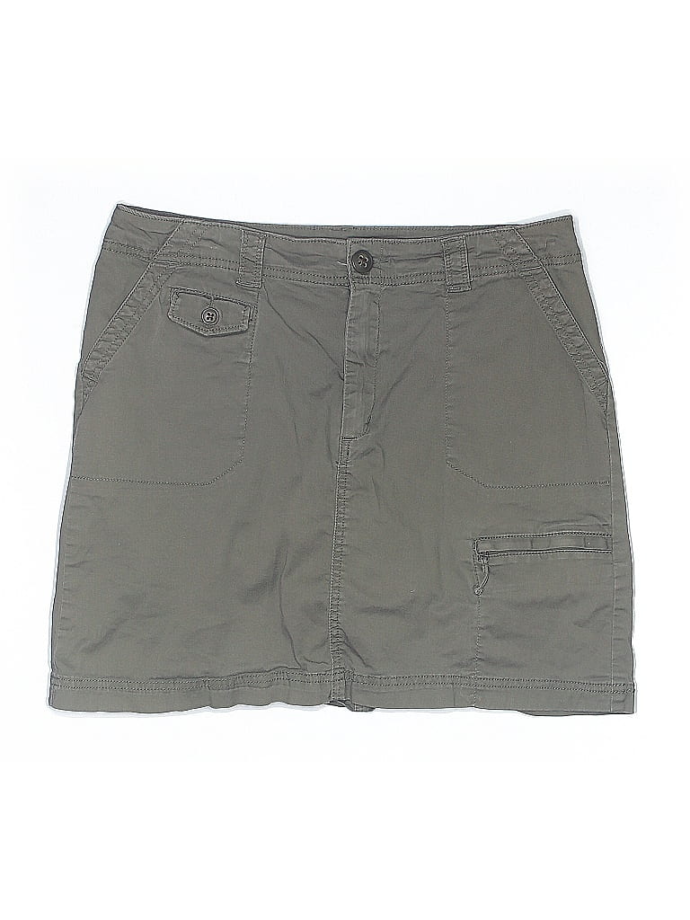 Pre-owned Croft & Barrow Skort In Green