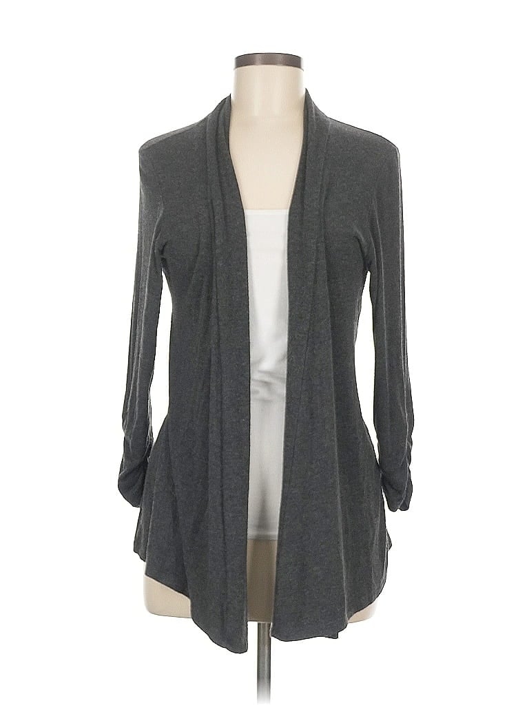 Pre-owned Mod Lusive Cardigan Sweater In Gray