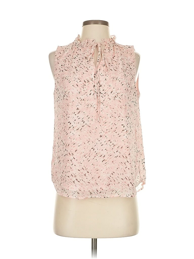 Pre-owned Anne Klein Sleeveless Blouse In Pink