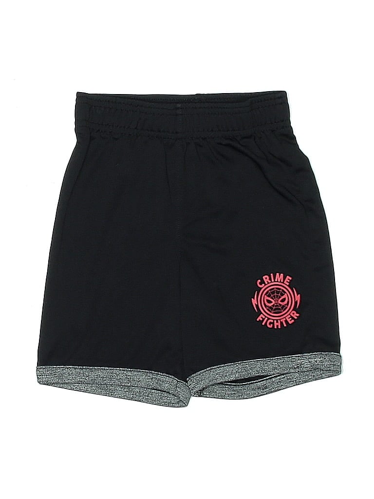 Pre-owned Marvel Kids' Athletic Shorts In Black