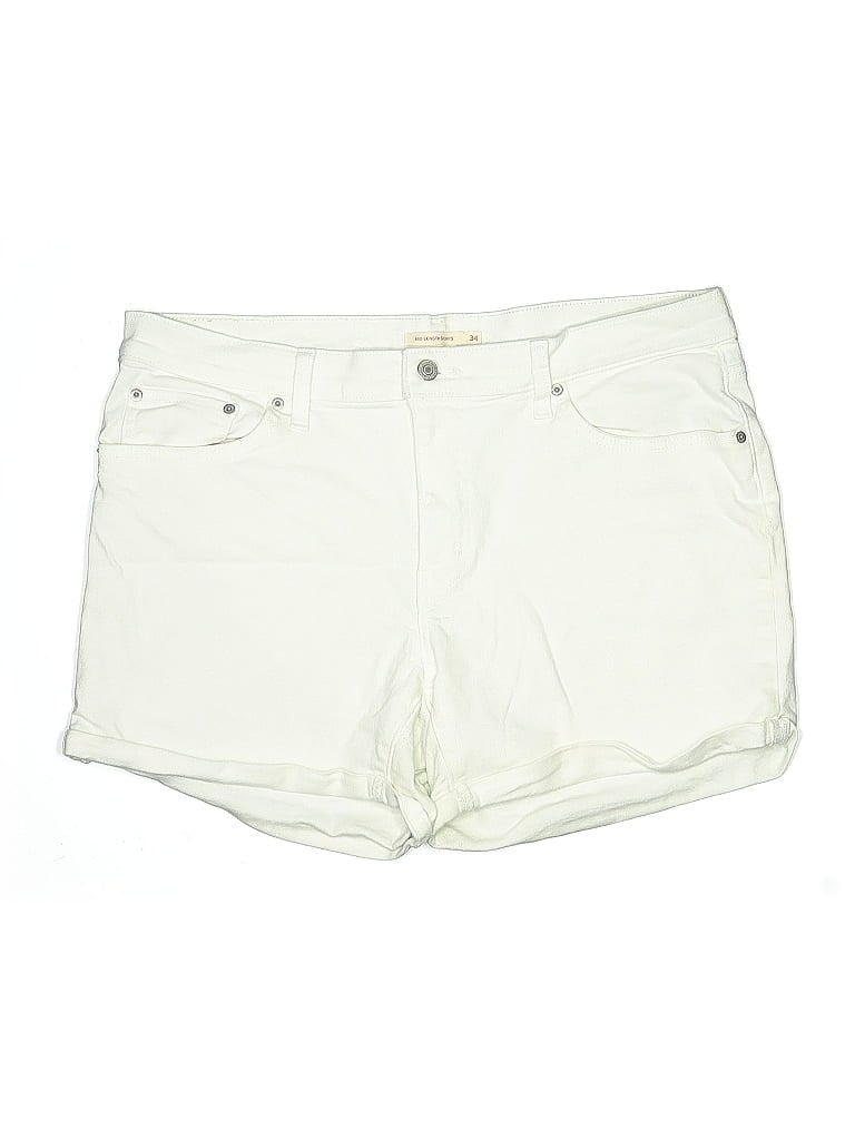 Pre-owned Levi's Shorts In White