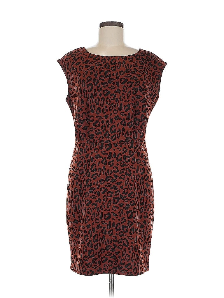 Click to view more detailed imagery on our partner's website Pre-owned Nine West Cocktail Dress In Brown