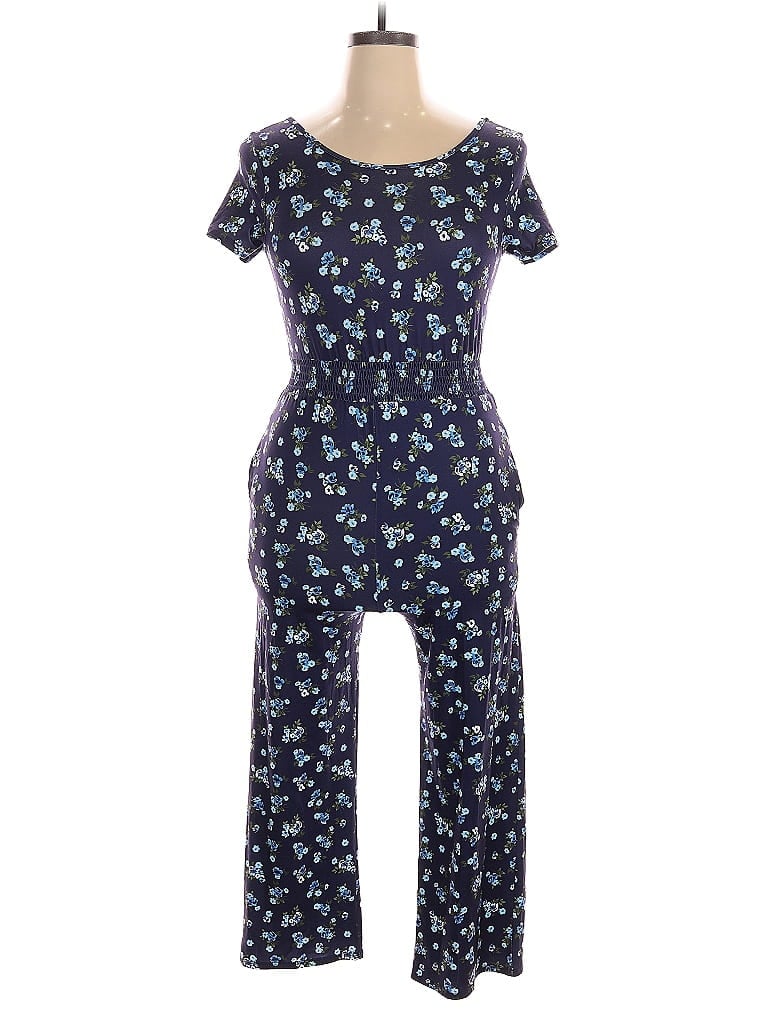 Pre-owned Assorted Brands Jumpsuit In Blue